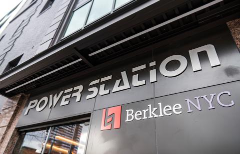 PowerStation sign at Berklee NYC