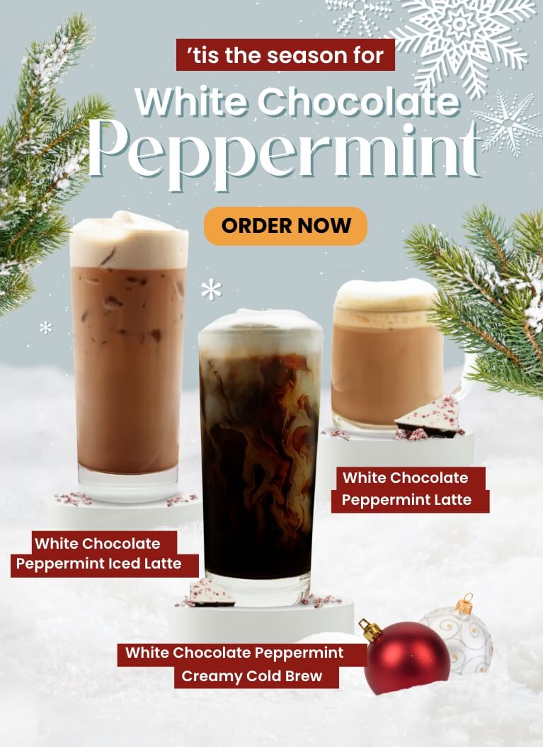 White Chocolate Peppermint Coffees