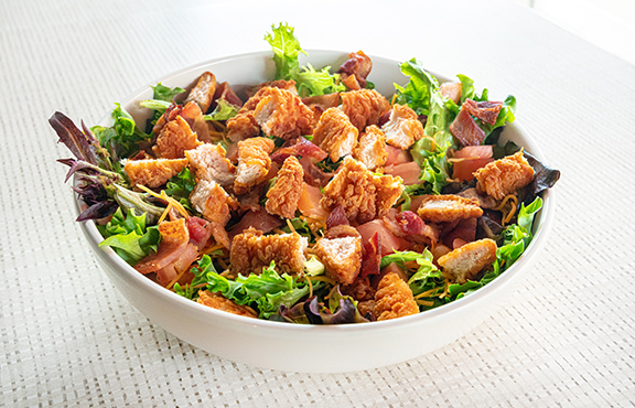 Crispy Chicken Club Salad