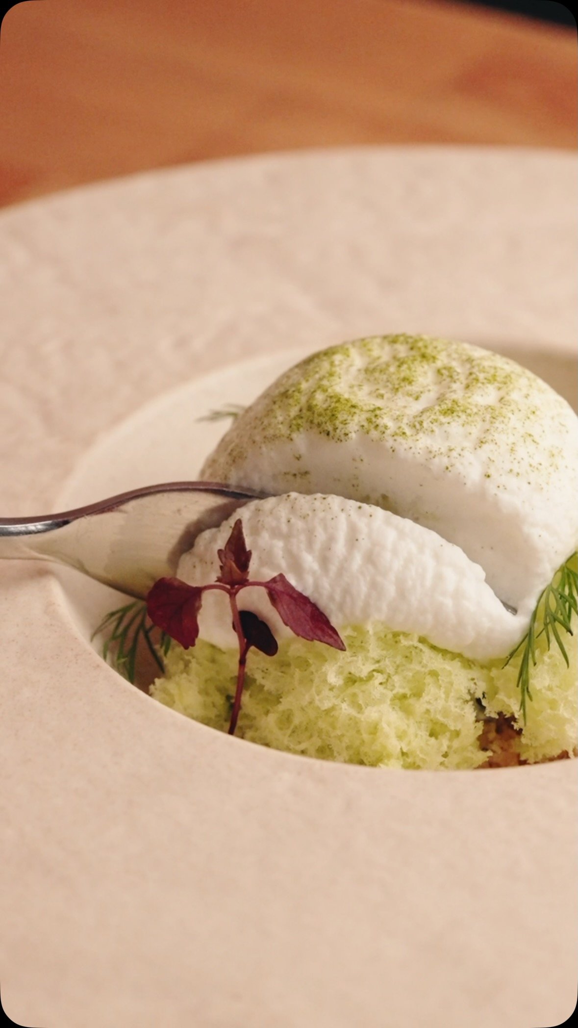 At Moon Rabbit, one dish has been a constant since we opened our doors: our Green Curry Dessert by chef @susanbae. Inspired by the island of Ph� Quốc, where lush greenery meets the abundance of the sea, this dessert celebrates tropical fruit, 