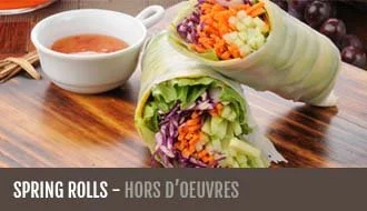 Customer Favorites Spring Rolls