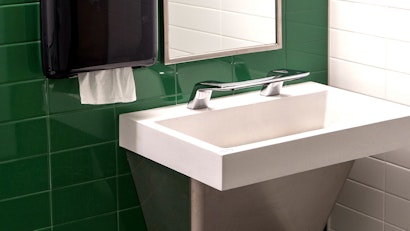 School Restrooms Go High-Tech With Touch-Free Washbasins